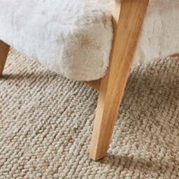 Brynn Supersoft Faux Fur Accent Chair - thumbnail 3