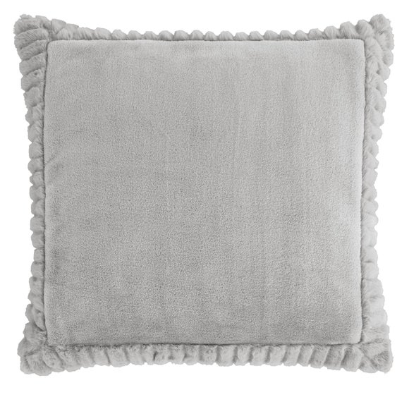 Catherine Lansfield Faux Velvet Cushion - image 1