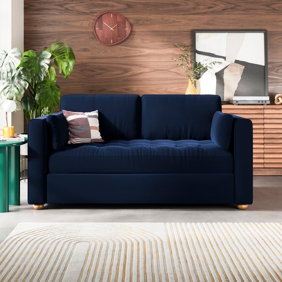 Zoe II Velvet 2 Seater Sofa - image 1