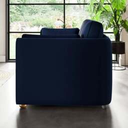 Zoe II Velvet 2 Seater Sofa - thumbnail 3