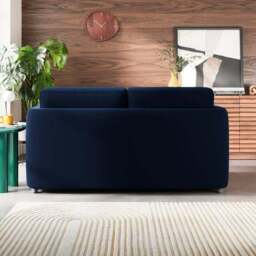 Zoe II Velvet 2 Seater Sofa - thumbnail 2