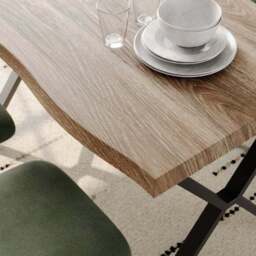 Ezra II 4 Seater Compact Rectangular Dining Table - thumbnail 3