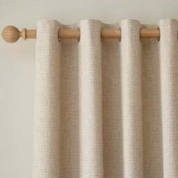 Albert Chenille Eyelet Curtains - thumbnail 1