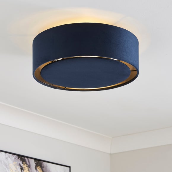 Nesa 2 Light Shallow Flush Ceiling Light - image 1