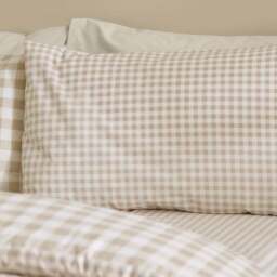 Catherine Lansfield Bamford Gingham Check Polycotton Duvet Cover & Pillowcase Set - thumbnail 2