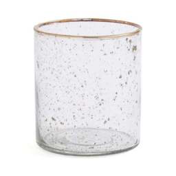 Recycled Glass Hurricane Candle Holder - thumbnail 3