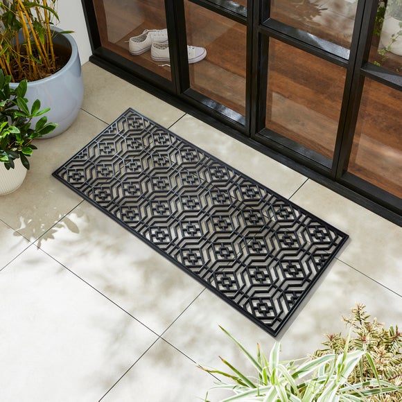 Geo Rubber Doormat - image 1