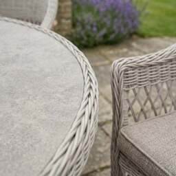 Norfolk Leisure Cotswold 4 Seat Round Dining Set - thumbnail 3