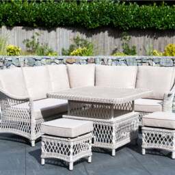 Norfolk Leisure Cotswold 4 Seat Round Dining Set - thumbnail 1