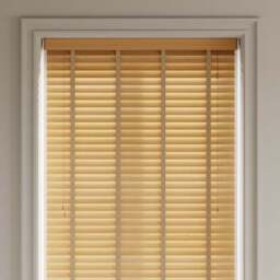 Made To Measure 50mm Slats Oak Effect Taped Venetian Blind - thumbnail 5