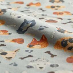 Portrait Pups Made to Measure Roman Blind - thumbnail 2