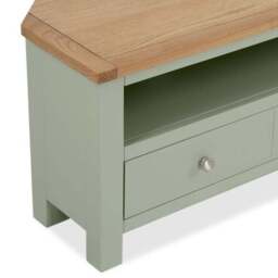 "Bromley Corner TV Unit, Oak for TVs up to 40""" - thumbnail 6