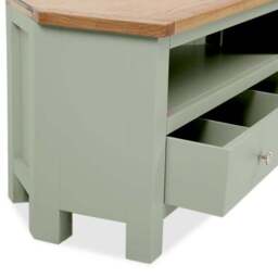 "Bromley Corner TV Unit, Oak for TVs up to 40""" - thumbnail 3
