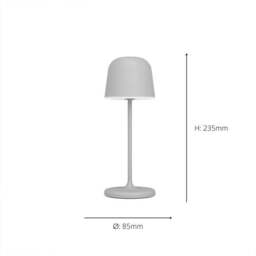 EGLO Mannera Touch Dimmable LED Outdoor Table Lamp - thumbnail 3