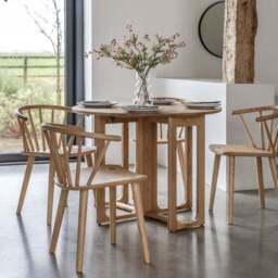 Cedar and Sage Avesta 4-6 Seater Folding Dining Table - thumbnail 2