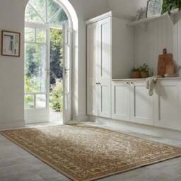 Traditional Border Indoor Outdoor Rug - thumbnail 6
