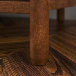 Khari Sofa Side Table, Midtone Mango Wood - thumbnail 5