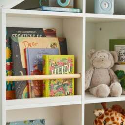 Kids Daisy House Bookcase and Storage - thumbnail 2