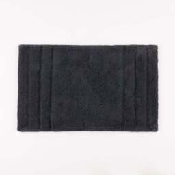 Luxury Cotton Textured Stripe Bath Mat - thumbnail 3