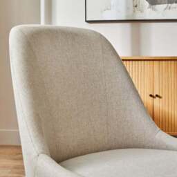 Eddie Dining Chair, Luna Fabric - thumbnail 5