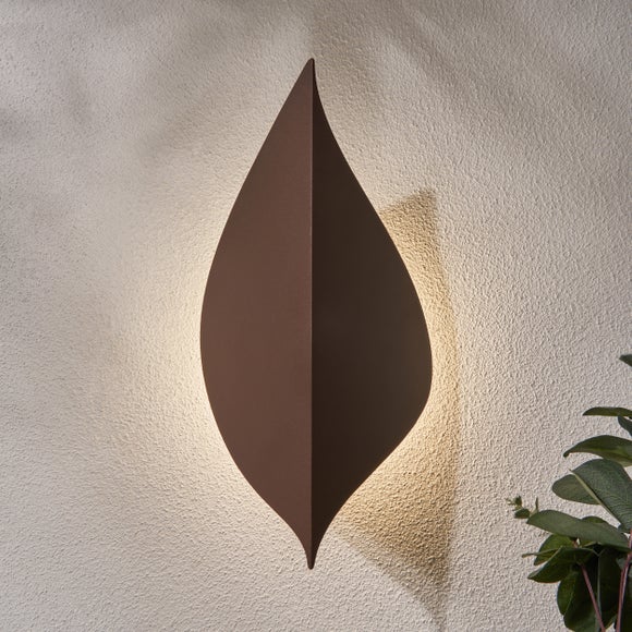 Alani Leaf LED Outdoor Wall Light - image 1