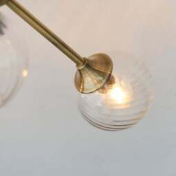 Vogue Asher 6 Light Semi Flush Ceiling Light - thumbnail 5