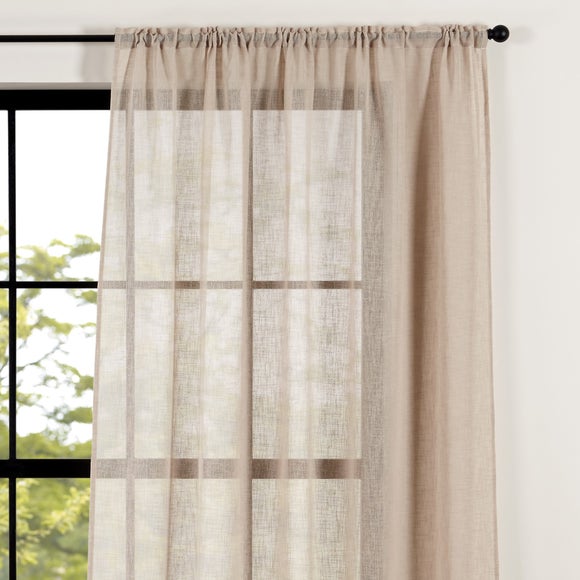 Recycled Polyester Slot Top Single Voile Panel - image 1