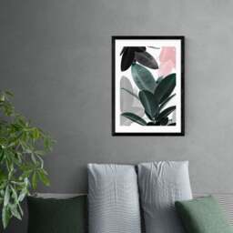 East End Prints Leaf Play Print