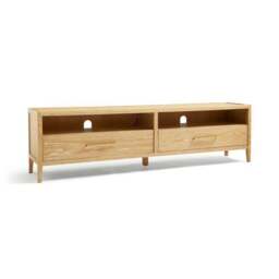"Holden Superwide TV Unit for TVs up to 80"", Oak" - thumbnail 5