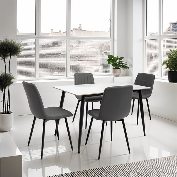 Riga Rectangular 4 Seater Dining Table - image 1