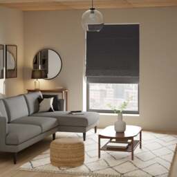 Luna Blackout Roman Blind - thumbnail 1