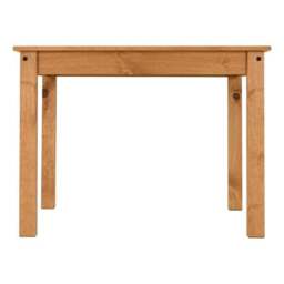 Corona 4 Seater Rectangular Dining Table with 4 Chairs, Pine - thumbnail 3