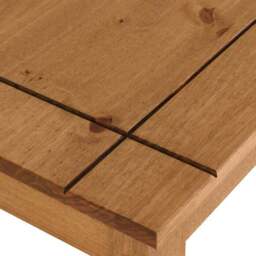 Corona 4 Seater Rectangular Dining Table with 4 Chairs, Pine - thumbnail 4