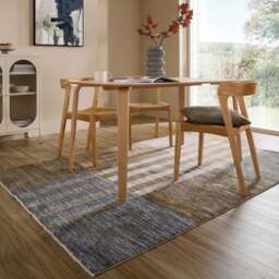 Ace Geometric Striped Rug - thumbnail 1