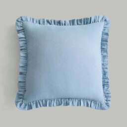 Frilled Gauze Square Cushion - thumbnail 3