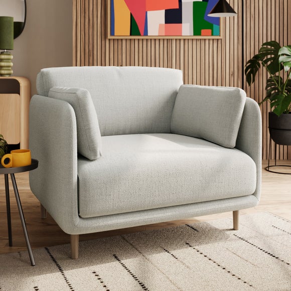 Armitage Textured Chenille Snuggle Chair - image 1
