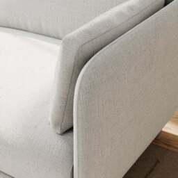 Armitage Textured Chenille Snuggle Chair - thumbnail 4