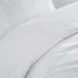 Dorma Crisp & Fresh 400 Thread Count Egyptian Cotton Percale Duvet Cover - thumbnail 4
