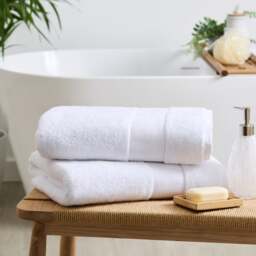 Ultra Soft 100% Cotton 2 Piece Towel Bale - thumbnail 1