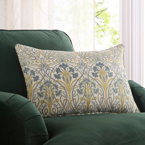 Lucetta Polyester Rectangle Cushion Cover by Dunelm