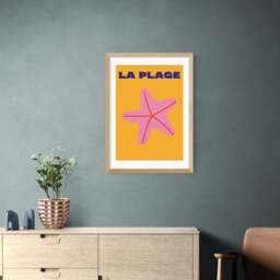 East End Prints La Plage Print by Inoui - thumbnail 1