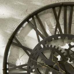 Cogs Indoor Outdoor Wall Clock - thumbnail 3