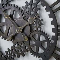 Cogs Indoor Outdoor Wall Clock - thumbnail 4