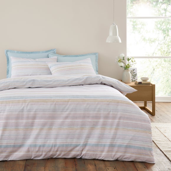 Washy Stripe Cotton TENCEL Duvet Cover & Pillowcase Set - image 1
