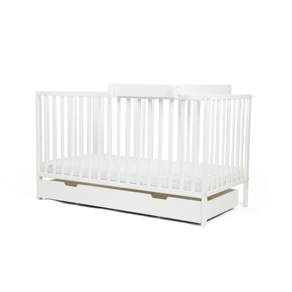 Ickle Bubba Hartley Classic 1 Drawer Cot & Changer Set - image 1