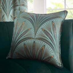 Nouveau Fan Pencil Pleat Curtains - thumbnail 6