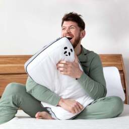 Panda Hybrid Bamboo Pillow - thumbnail 4