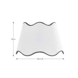 Scalloped Edge Easy Fit Lamp Shade - thumbnail 6