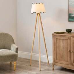 Scalloped Edge Easy Fit Lamp Shade - thumbnail 3
