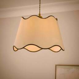 Scalloped Edge Easy Fit Lamp Shade - thumbnail 2